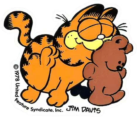 garfield carrying pooky